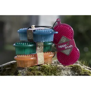 Multifunctionele paardenborstel LeMieux Hippo image-1
