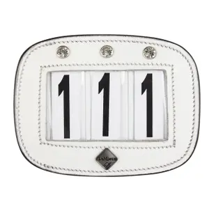 Number holder for saddle horse LeMieux