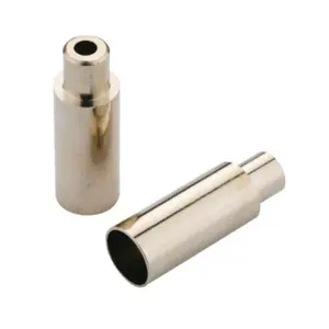 Ακροφύσια Jagwire Workshop 5mm 4mm stops-Chrome-brass 100pcs image-0