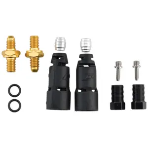Kit adattatore idraulico Jagwire Pro Quick-Fit Adapter-Avid Elixir SRAM® Guide RSC A1, RS A1, R A1,etc image-0