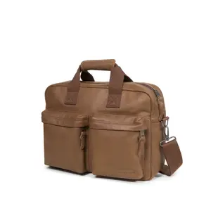 Sac bandoulière Eastpak Tomec Brownie Leather image-2