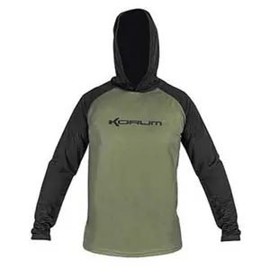 T-shirt met lange mouwen en capuchon Korum image-0