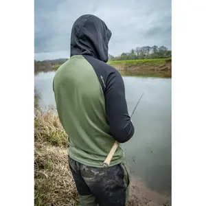 T-shirt met lange mouwen en capuchon Korum image-2