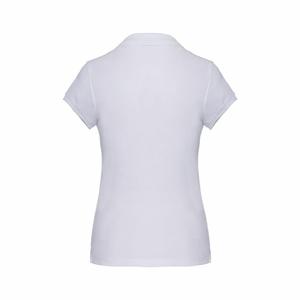 Women's Polo shirt Kariban blanc image-1