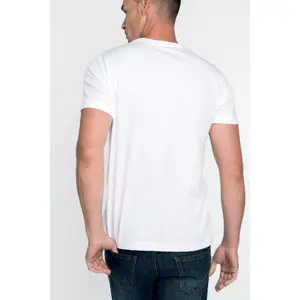T-shirt Kariban Col Rond blanc image-3