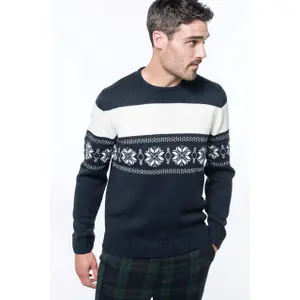 Pullover Kariban Motif Étoile image-0