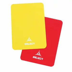 Referee cards Select (rouge & jaune) image-0