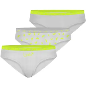 Cueca de cintura elástica estampada Les p'tites bombes para mulher (x3)  image-1