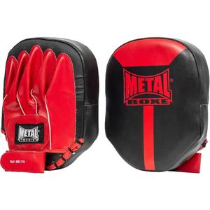 mb176-par-de-patas-de-urso-a-direita-metal-boxe-preto-vermelho-tu