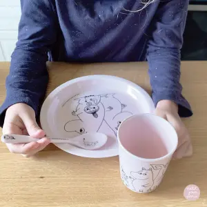 Piatto per bambini petit jour moomin image-1