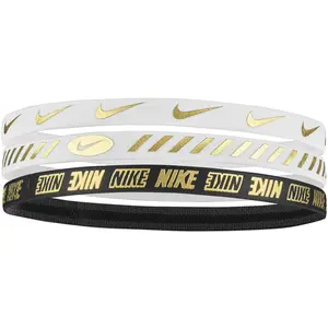 Set of 3 headbands Nike 3.0 METALLIC image-0