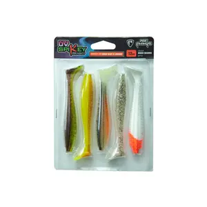 Lockfiskar Fox Rage Spikey Shad (x5) image-0