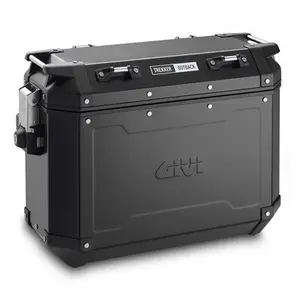 Valise latérale moto Givi Trekker Outback black line Monokey cam-side 37 L droite image-1