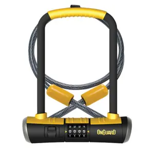 U-zámek Onguard Bulldog Combo DT-115mmx230mmx13mm+120cmx10mm