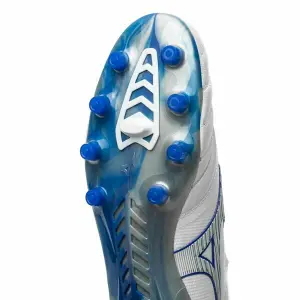 Mizuno Morelia サッカーシューズ ホワイト/ブルー Football boots Mizuno Morelia Pro MD | Foot-Store