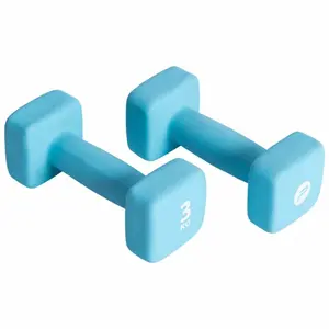 Pair of dumbbells Pure2Improve neoprene 2x 3Kg