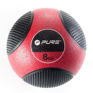 p2i201960-medizinball-pure2improve-8kg-rot-schwarz-tu