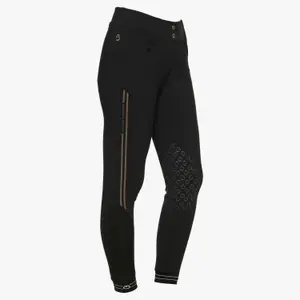 Pantalon équitation femme Cavalleria Toscana embossed silicone image-2