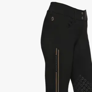 Pantalon équitation femme Cavalleria Toscana embossed silicone image-4