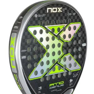 Raquete de padel Nox AT Geniun Attack 12K By Agustin Tapia image-4