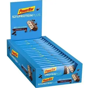 Bars PowerBar 52% ProteinPlus Low Sugar Cookies & Cream (x20) image-0