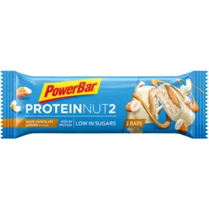 Bares PowerBar ProteinNut2 Low Sugar 18x45gr White Chocolate Almond image-0