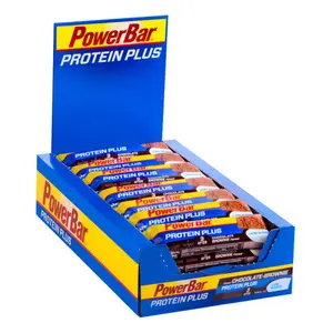 Bares PowerBar Protein Plus 30 % Low Sugar - Chocolate Brownie (x30) image-0