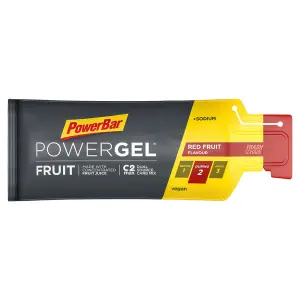 Geles PowerBar PowerGel MultiPack 10 packs of 3+1x41gr Mixed : Strawberry-Banana-Green Apple-Lemon-Lime-Red Fruit Punch image-1