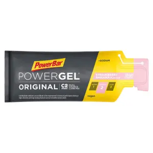 Geles PowerBar PowerGel MultiPack 10 packs of 3+1x41gr Mixed : Strawberry-Banana-Green Apple-Lemon-Lime-Red Fruit Punch image-3