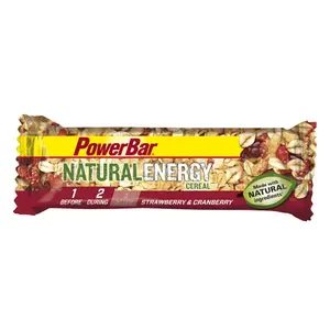 Lote de 24 barras PowerBar Natural Energy Cereals - Strawberry & Cranberry image-0