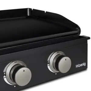 Plancha 2 brûleurs en u plancha H.Koenig image-4