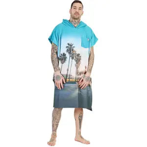 Πόντσο After Essentials Microfiber California image-3