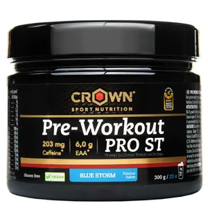 Bebida energética Crown Sport Nutrition Pre-Workout Pro St - blue storm - 300 g image-0