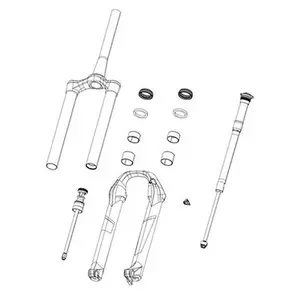 Pokrywa widelca Rockshox Pike 26/15 Disc A1 image-1