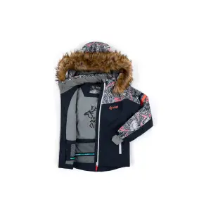 Baby girl ski jacket Kilpi Lena image-3