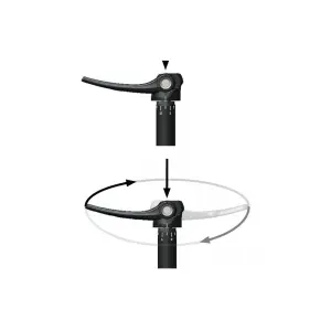 Διαμπερή άξονα Sram Maxle Ultimate Front Mtb 15X110 L156.5/Tl9/M15X1.5 image-1