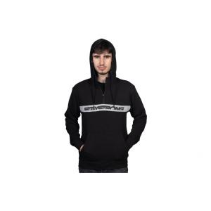 swsg106-geschnittenes-hoodie-stay-strong-stripe-schwarz-grau