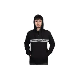 swsg106-geschnittenes-hoodie-stay-strong-stripe-schwarz-grau