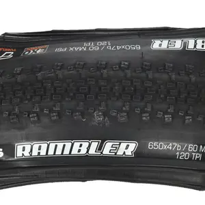 Pneu souple Maxxis Rambler 650x47b Exo / tubeless Ready image-1