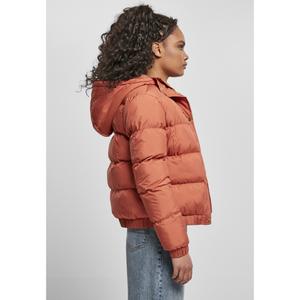 Women's jacket Urban Classics hooded puffer-large sizes image-3
