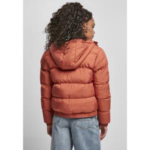 Women's jacket Urban Classics hooded puffer-large sizes image-5