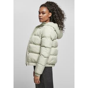 Women's jacket Urban Classics hooded puffer- large sizes image-3