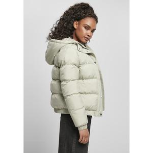 Women's jacket Urban Classics hooded puffer- large sizes image-5
