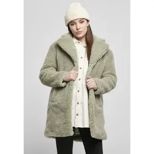 Damenmantel Urban Classics oversized sherpa-grandes tailles image-1