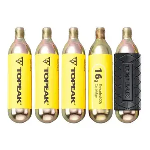 CO2 cartridges Topeak Cartridge 16g Threated (x5) image-0