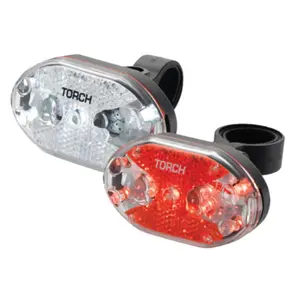 Éclairage Torch Light Set-White Bright 5X+Tail Bright 5X image-0