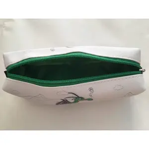Square pencil case dragon in pu Kiub Kook image-3
