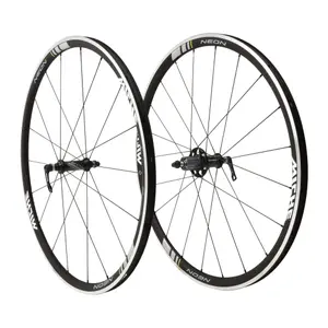 Par de rodas de bicicleta Triangle Miche Neon image-0