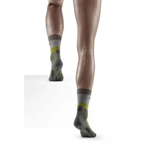 Chaussettes de compression mi-mollets de randonnée en mérinos légères femme CEP Compression image-1