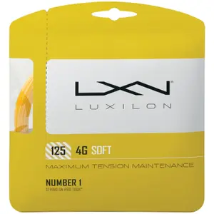 Soft tennis string spool Luxilon 4G 125 Set